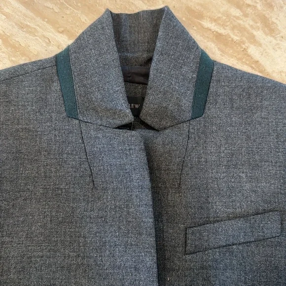 J.Crew Charcoal Grey Regent 4 Season Blazer - Picture 2 of 5